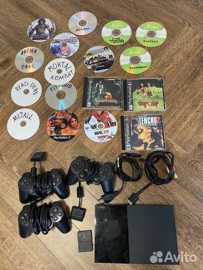 Sony playstation 2 slim PS2 прошитая