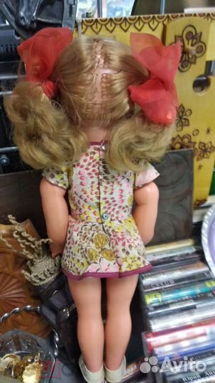 Кукла времен СССР большая 40 см