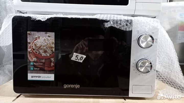 Микроволновые печи Gorenje белые, чёрные, серебро