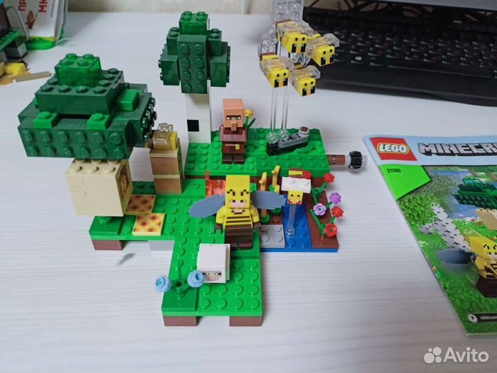 Lego minecraft 21165 пчелиная ферма