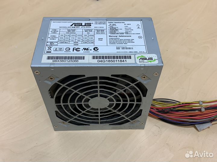 Блок питания asus ATX-500H 450w