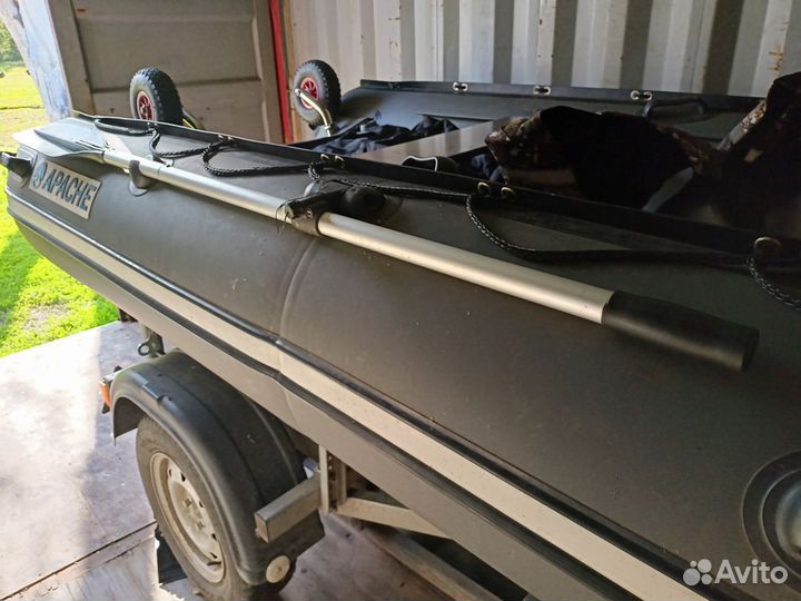 Лодка надувная Apache 3700 с мотором Yamaha 9,9