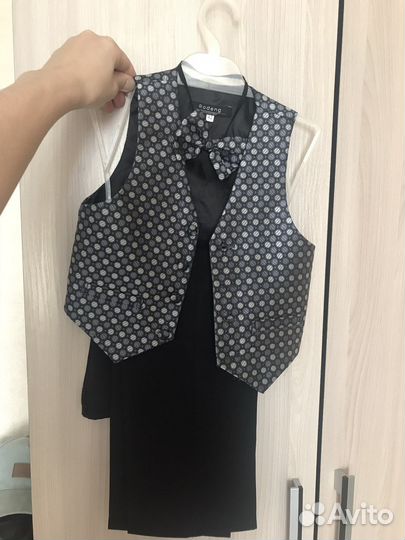 Костюм, брюки жилет