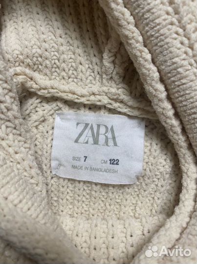 Свитер с капюшоном для девочки zara 122