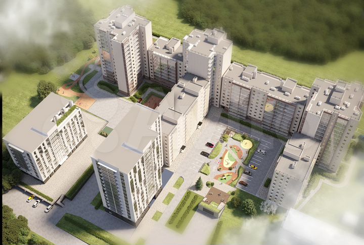 1-к. квартира, 46,7 м², 5/15 эт.
