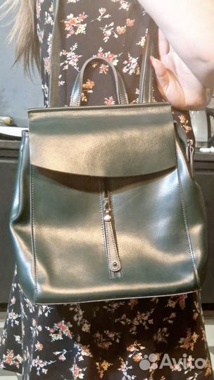 Рюкзак кожа