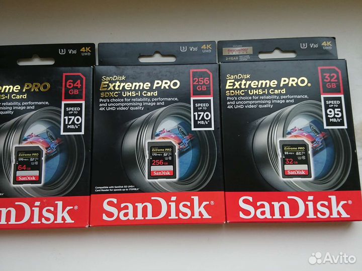 SanDisk Extreme PRO sdxc 256 Gb