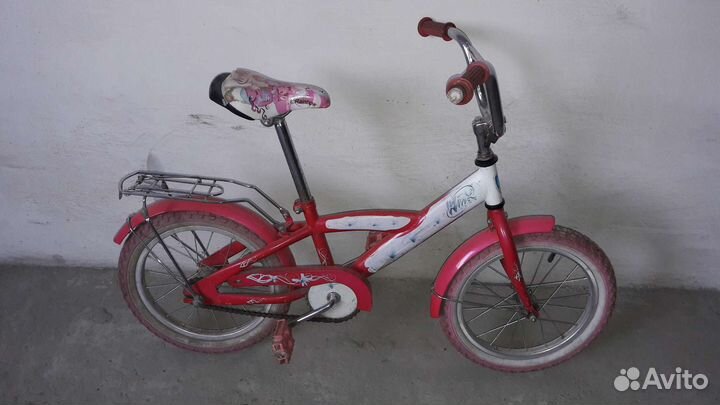 Велосипед детский для девочки до 6лет