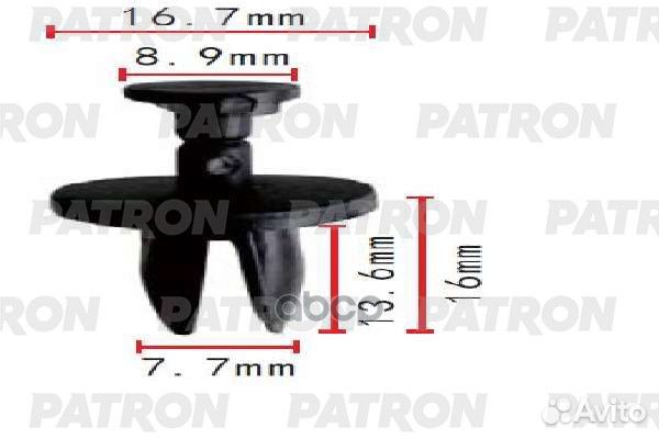 Клипса пластмассовая GM применяемость: защита