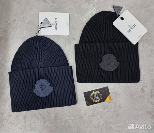 Шапка moncler мужская новые