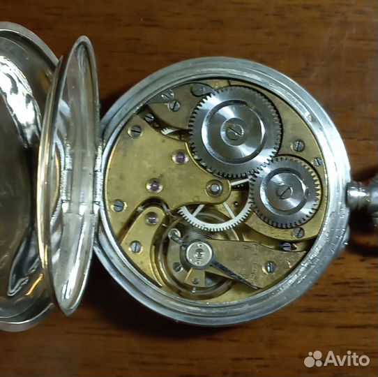 Серебряные часы Поставщик Двора Его Величества