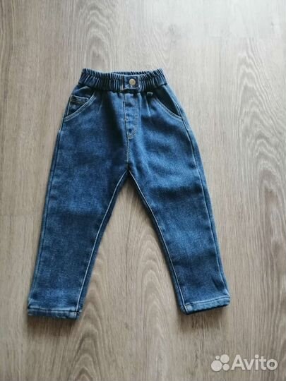 Джинсы утёпленные р. 86