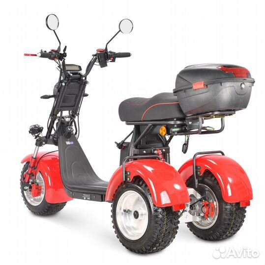 Электротрицикл White siberia ikra 5000W RED