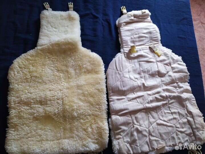 Автомобильные чехлы меховые из овчины, комплект