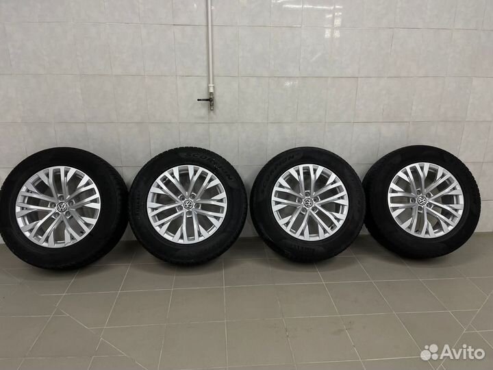 Зимние колеса в сборе r18 Volkswagen Touareg новый