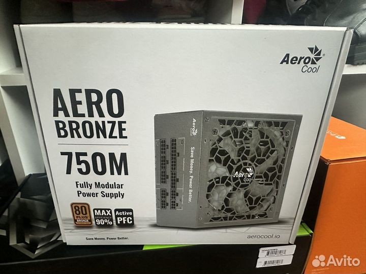 Блок питания AeroCool aero bronze 750M