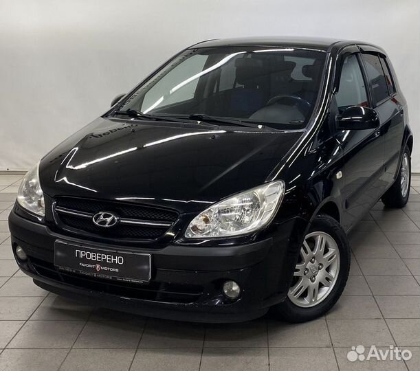 Hyundai Getz 1.6 AT, 2008, 155 563 км