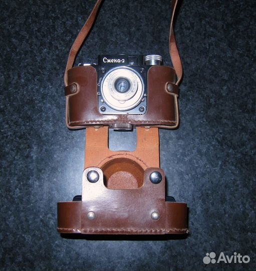 Фотоаппарат смена-2 старинный раритет в хорошем ра