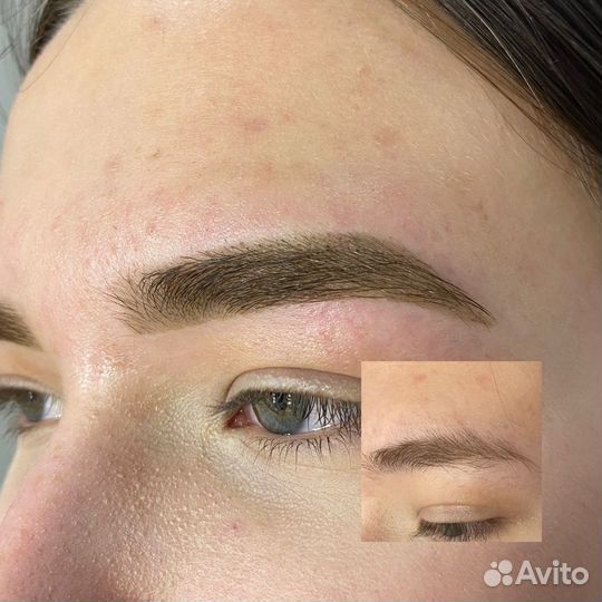 Оформление бровей