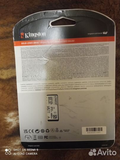 Жесткий диск ssd Kingston A400 480GB