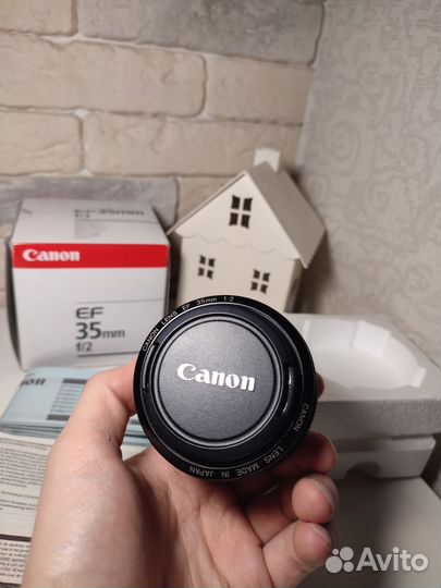 Объектив Canon EF 35mm f/2 Комплект