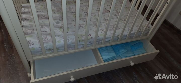 Кроватка детская Гандылян с матрасом