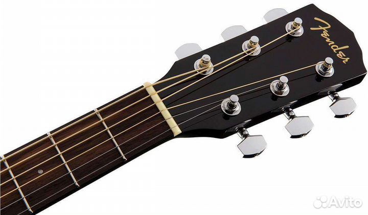 Акустическая Гитара Fender CD-60S Black