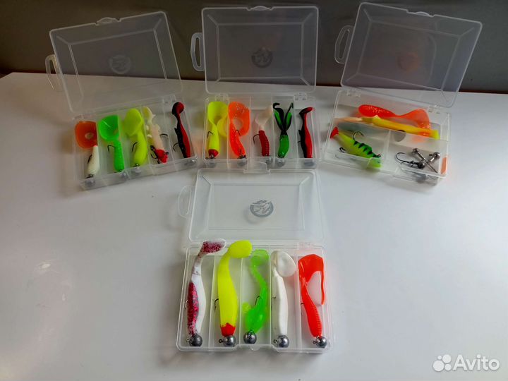 Набор силиконовых приманок