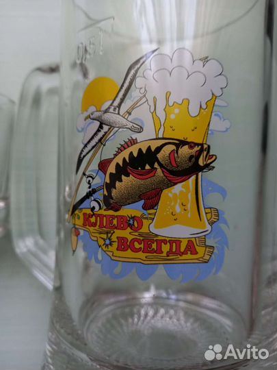 Набор стопок + пивная кружкп