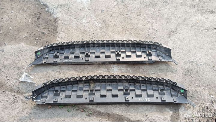 Защита бампера Skoda Octavia A7 Шкода Октавия а7