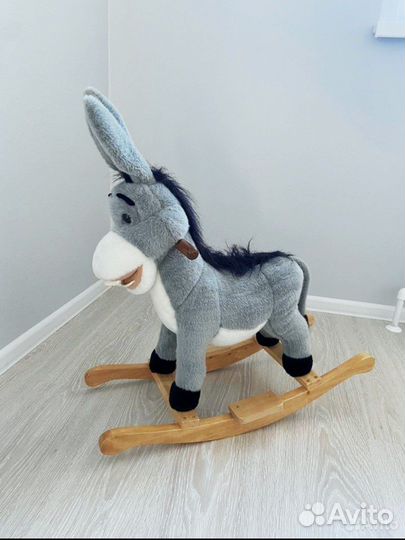Детская качалка ослик