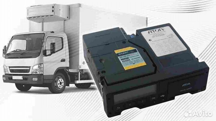 Тахограф Atol drive (Новый) с чипом нкм