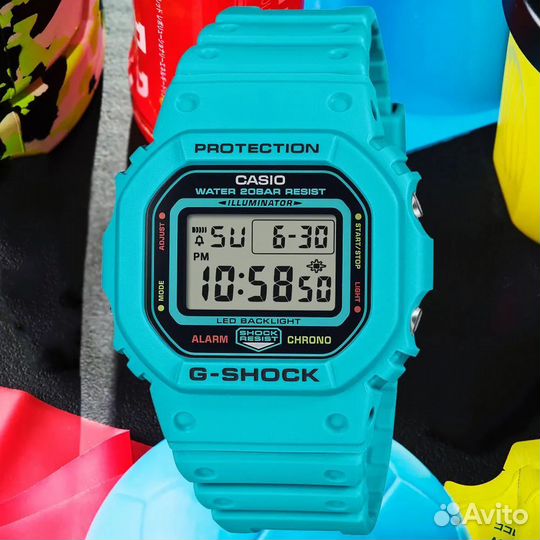 Оригинальные часы унисекс G-shock DW-5600EP-2E