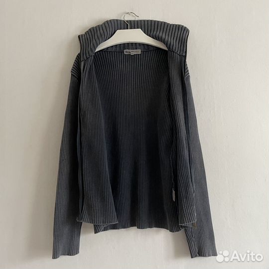 Archive Vintage Ribbed Zip Свитер