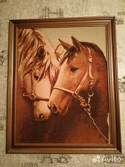 Картина с лошадьми