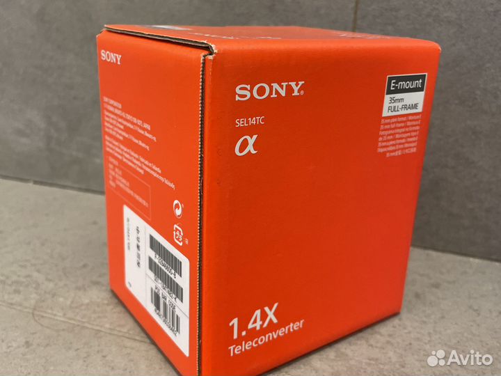 Sony Teleconverter 1.4x / 2.0x Новые-Гарантия