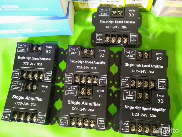 Усилитель в металлическом корпусе