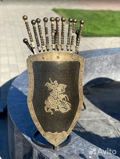 Щит Подставка под шампуры