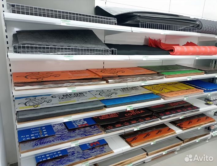 Шумоизоляция / Виброизоляция - все материалы