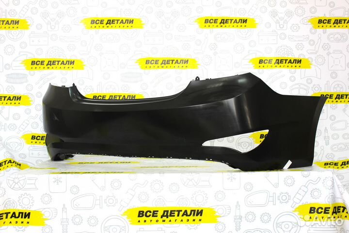 Бампер задний Hyundai Solaris 14-17 Седан