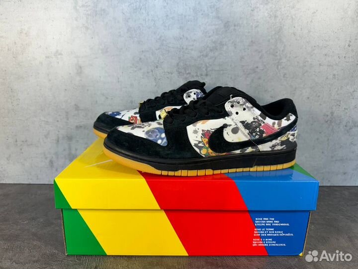 Кроссовки Supreme X Dunk Low SB Rammellzee