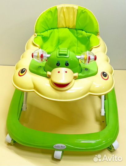 Ходунки детские Утка силиконовые колеса