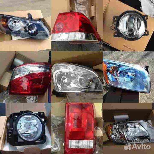 Стекло фары L для audi 80 (1986-1991)