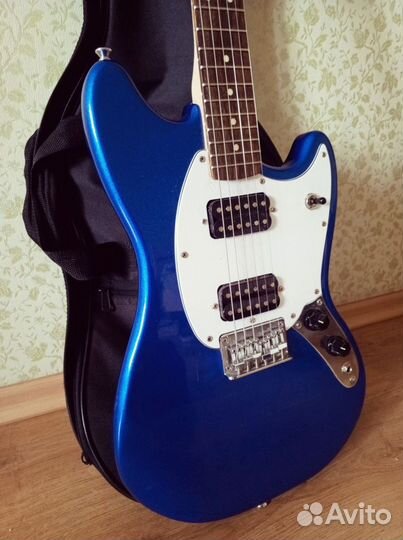 Электро гитара fender squier bullet mustang