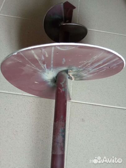 Усиленный бур ручной земляной