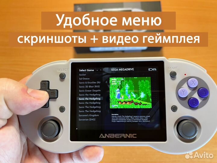 Anbernic RG353P 64Gb расширенная версия 16450 игр