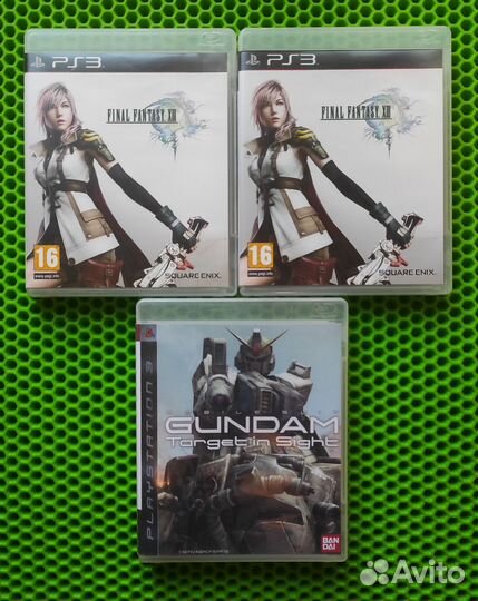 Final Fantasy 13 и Gundam для PS3
