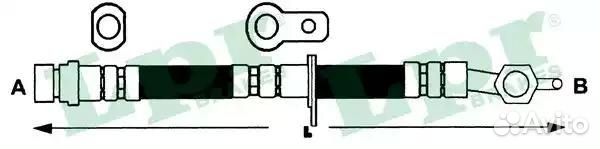 Шланг тормозной