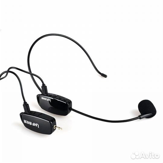 Беспроводная наголовная UHF гарнитура / микрофон
