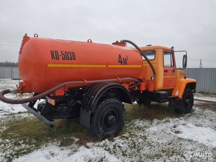 Ассенизатор газ 3308 вездеход